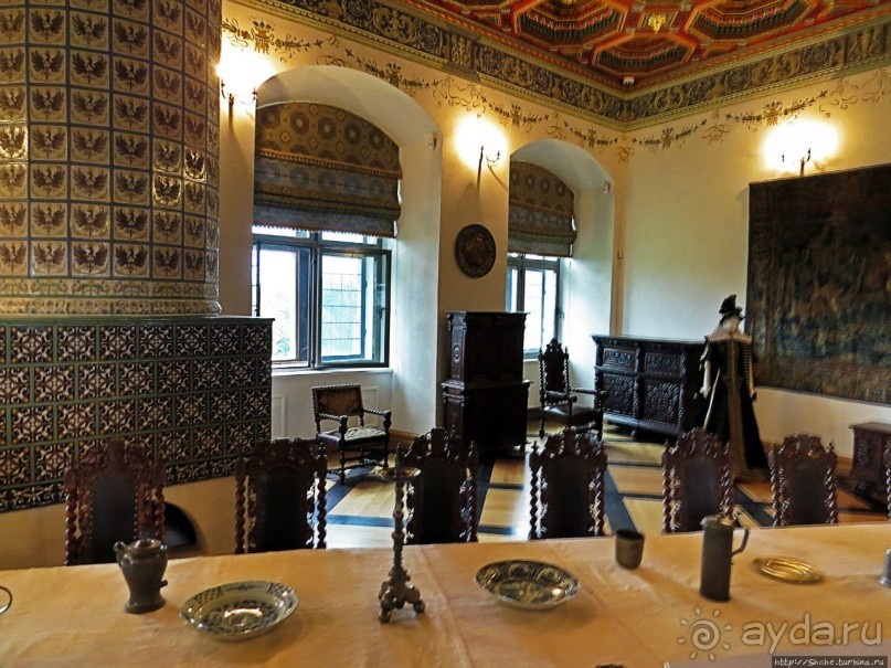 Музейные интерьеры Мирского замка