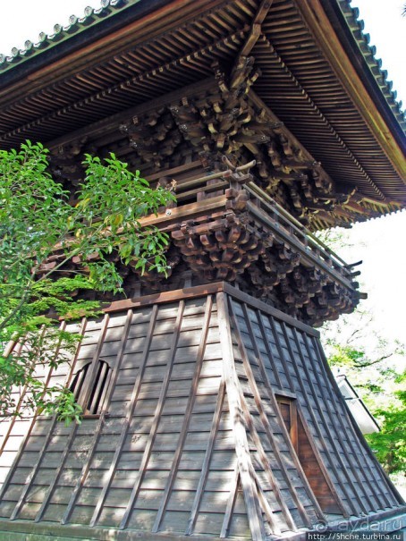 Храмовый комплекс Eiho-ji, действующий монастырь дзэн 14 век