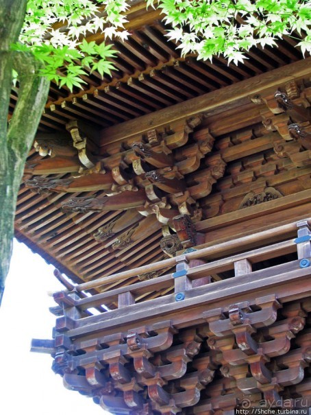 Храмовый комплекс Eiho-ji, действующий монастырь дзэн 14 век