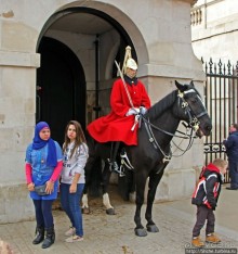 "Остерегайтесь. Лошадь может лягнуть, или укусить"