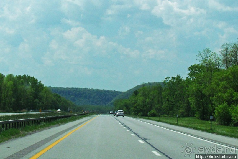На авто по штату Нью-Йорк