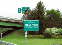 На авто по штату Нью-Йорк