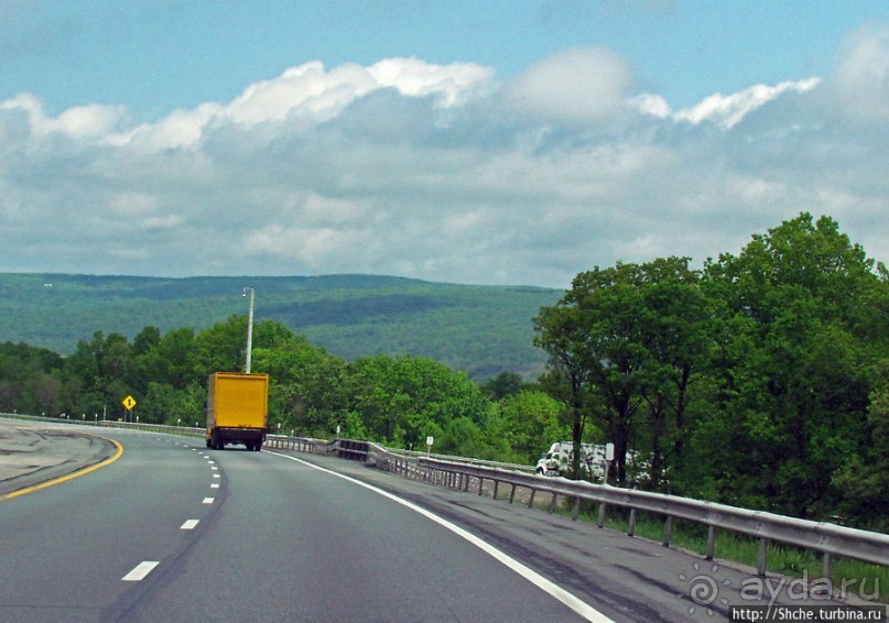 На авто по штату Нью-Йорк