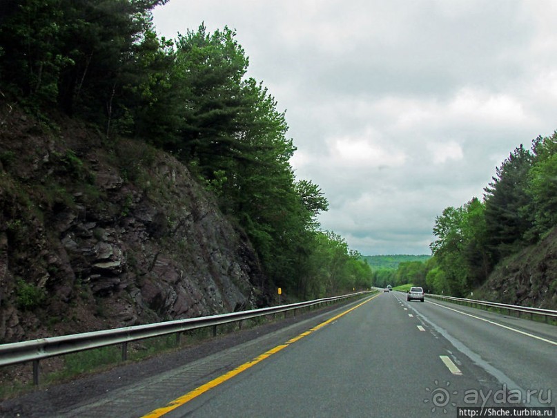 На авто по штату Нью-Йорк