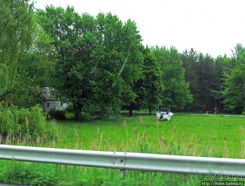 На авто по штату Нью-Йорк