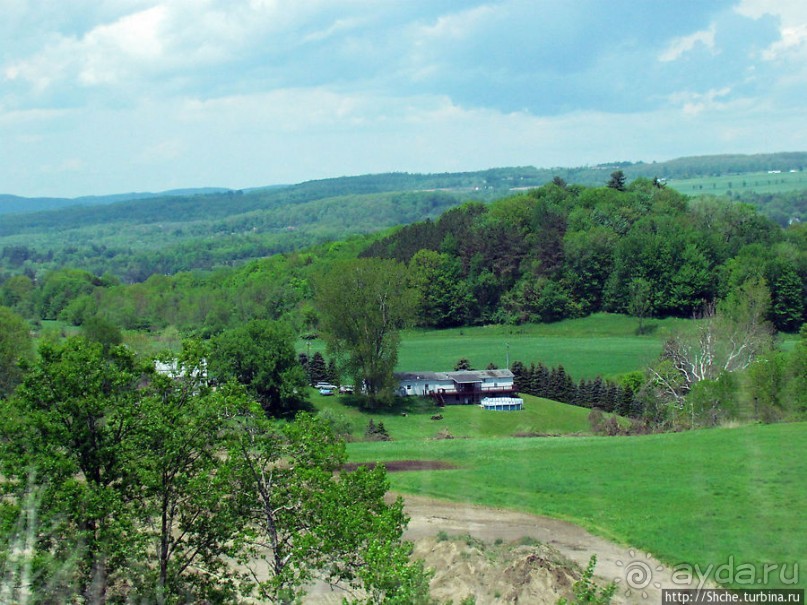 На авто по штату Нью-Йорк