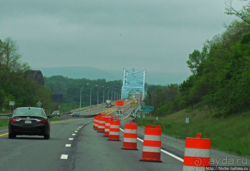 На авто по штату Нью-Йорк