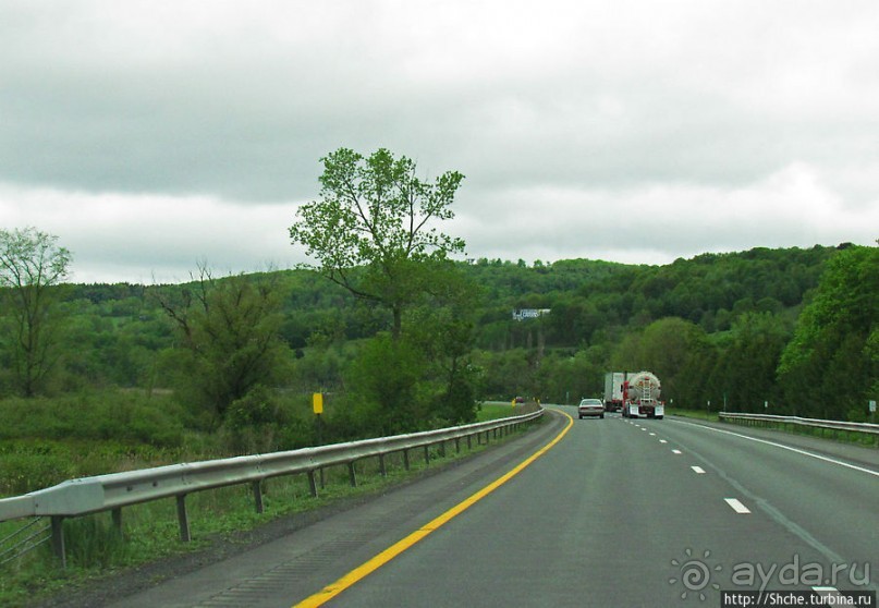 На авто по штату Нью-Йорк