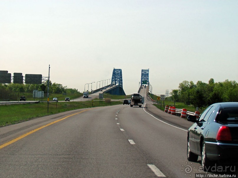 На авто по штату Нью-Йорк