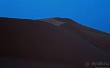 Сахара и я посередине на белом верблюде