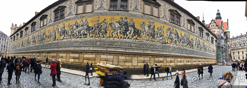 Рождественские метаморфозы. Конюшенный двор в Дрездене