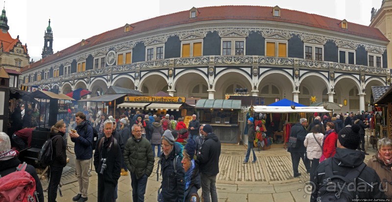 Рождественские метаморфозы. Конюшенный двор в Дрездене