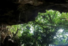 Заглянули в пещеру Калабера