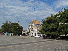 Площадь Свободы в Русе, вероятно, самая красивая в Болгарии