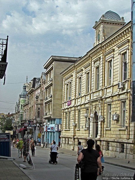 Площадь Свободы в Русе, вероятно, самая красивая в Болгарии