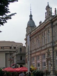 Площадь Свободы в Русе, вероятно, самая красивая в Болгарии