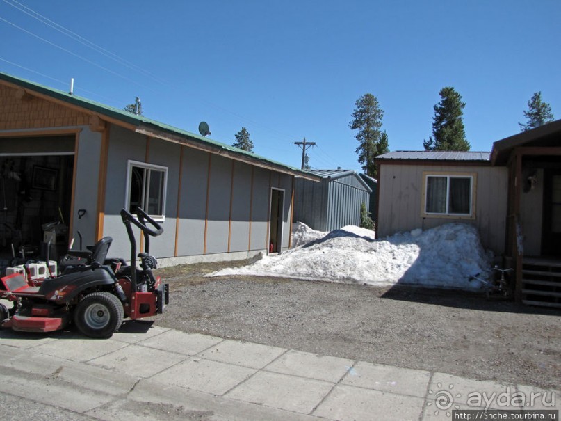 West Yellowstone - западные ворота нац. парка Йеллоустоун