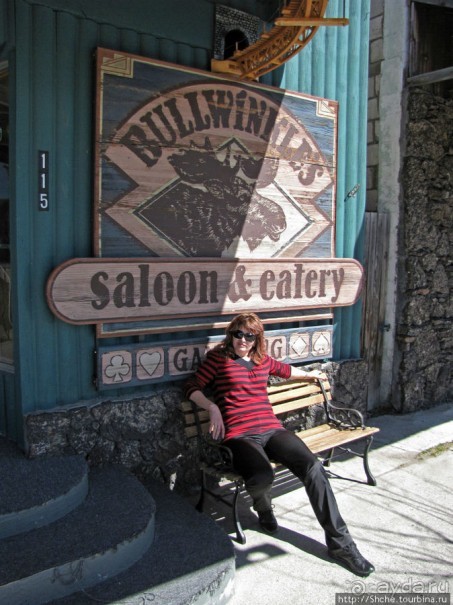 West Yellowstone - западные ворота нац. парка Йеллоустоун