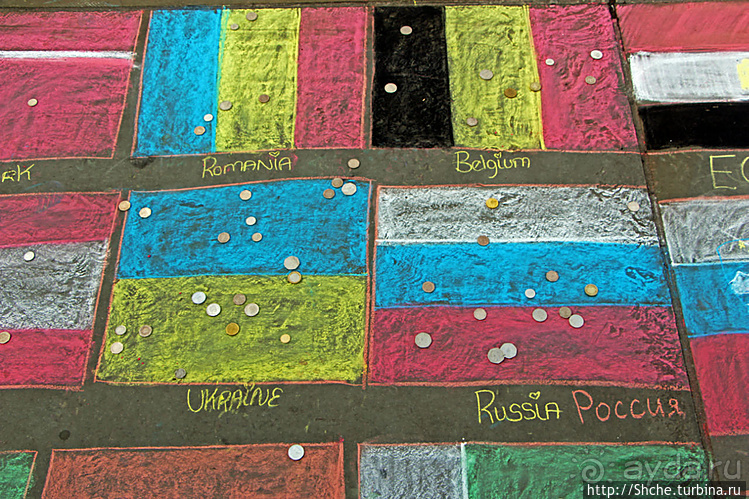 Развлекуха на Трафальгарской площади.