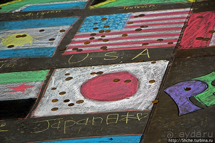 Развлекуха на Трафальгарской площади.