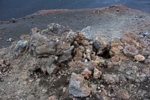 Этна. Прогулка по "живой" лаве... Кратер Laghetto