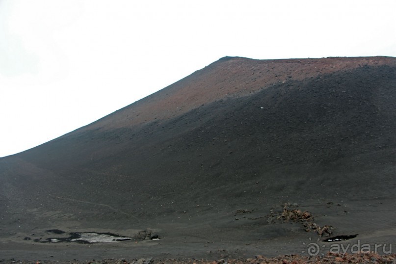 Этна. Прогулка по "живой" лаве... Кратер Laghetto