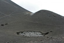 Этна. Прогулка по "живой" лаве... Кратер Laghetto