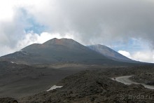 Этна. Прогулка по "живой" лаве... Кратер Laghetto
