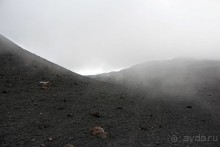 Этна. Прогулка по "живой" лаве... Кратер Laghetto