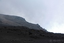 Этна. Прогулка по "живой" лаве... Кратер Laghetto