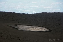 Этна. Прогулка по "живой" лаве... Кратер Laghetto