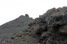 Этна. Прогулка по "живой" лаве... Кратер Laghetto