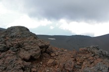 Этна. Прогулка по "живой" лаве... Кратер Laghetto
