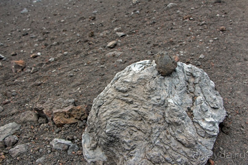 Этна. Прогулка по "живой" лаве... Кратер Laghetto