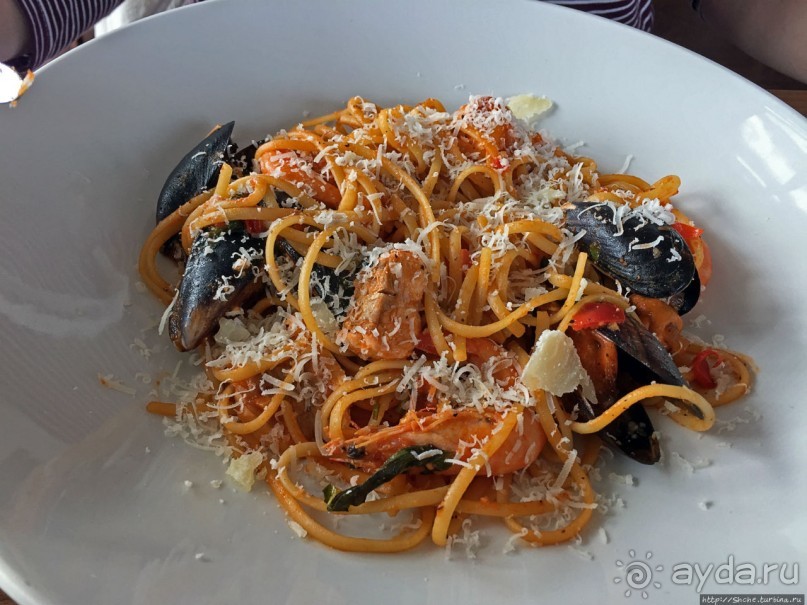 Изысканные морепродукты, когда пабы не сервируют