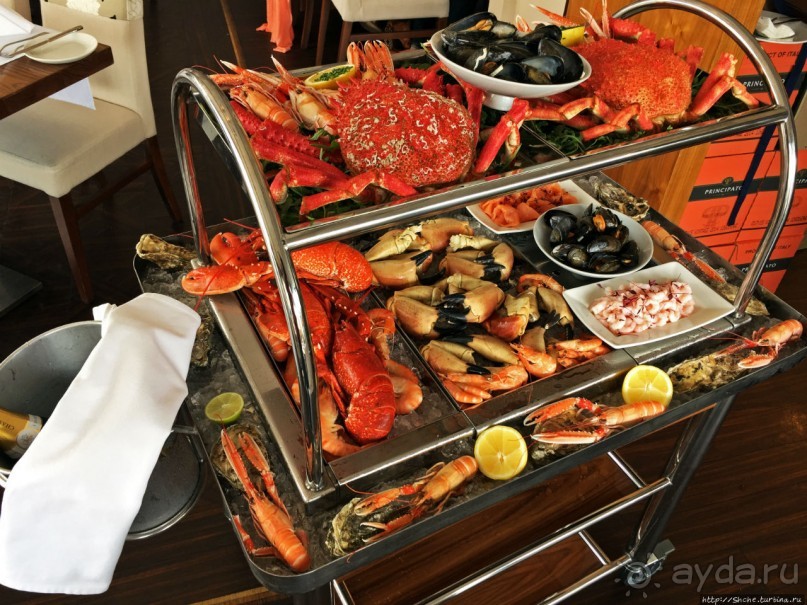 Изысканные морепродукты, когда пабы не сервируют