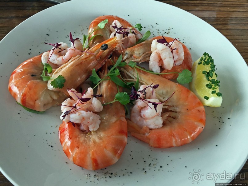 Изысканные морепродукты, когда пабы не сервируют