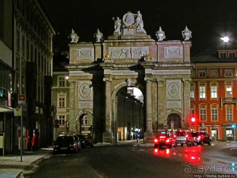 Инсбрук. Городские картинки