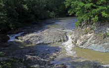 Серебристые водопады в Шешорах. Малый Гук