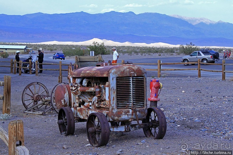 Долина Смерти. Выезжаем по "северному пути". (Hwy 190)