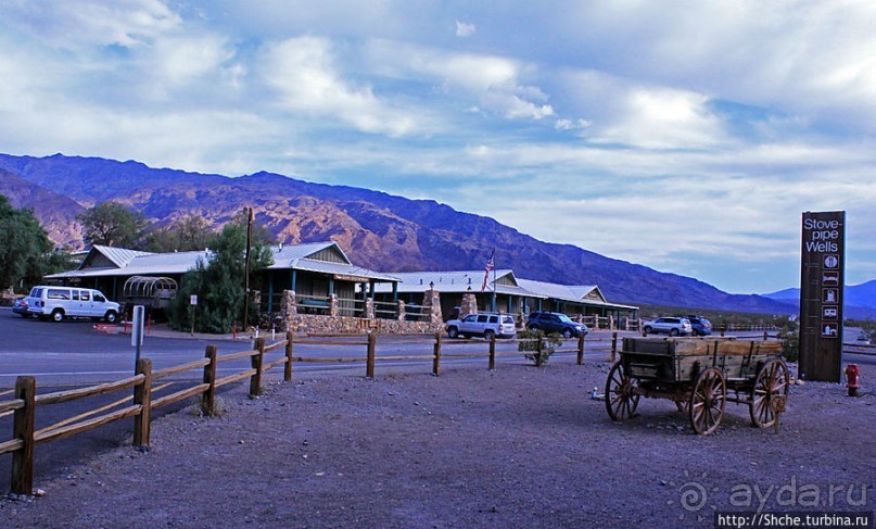 Долина Смерти. Выезжаем по "северному пути". (Hwy 190)