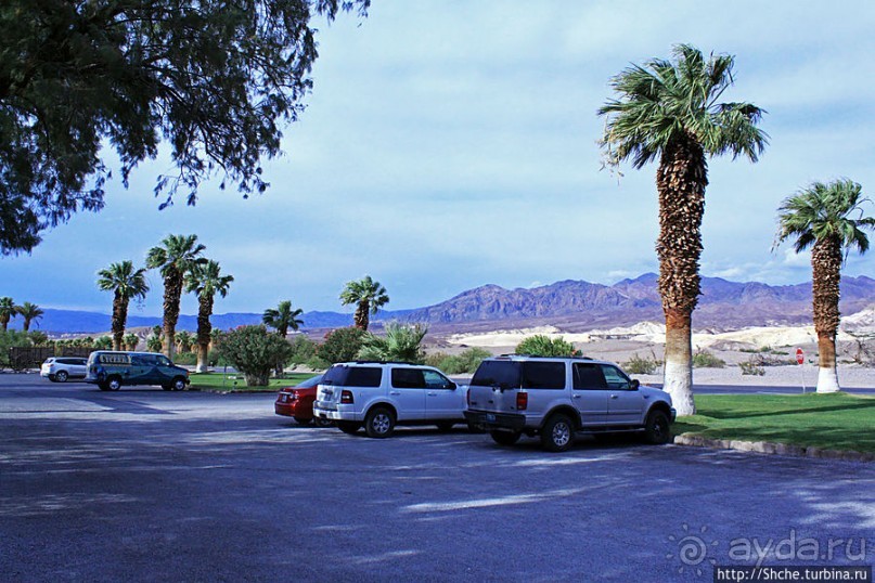 Долина Смерти. Выезжаем по "северному пути". (Hwy 190)