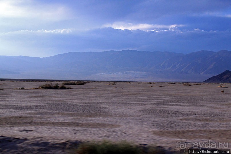 Долина Смерти. Выезжаем по "северному пути". (Hwy 190)