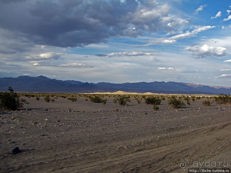 Долина Смерти. Выезжаем по "северному пути". (Hwy 190)