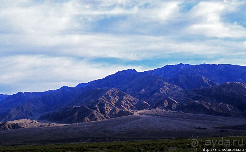 Долина Смерти. Выезжаем по "северному пути". (Hwy 190)