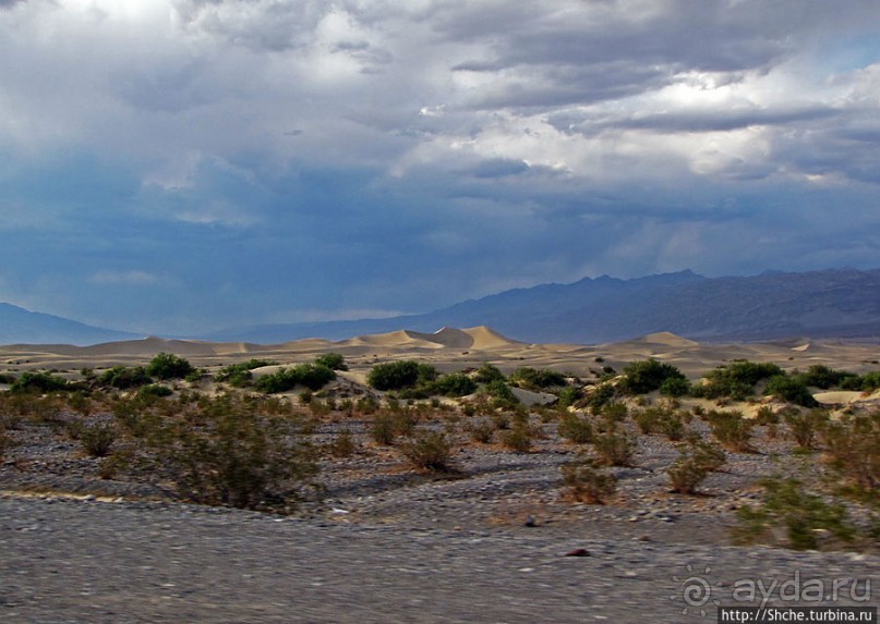 Долина Смерти. Выезжаем по "северному пути". (Hwy 190)