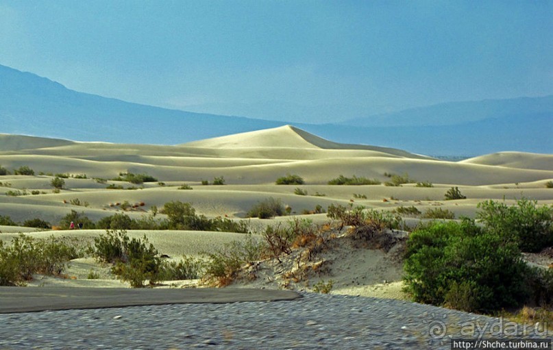 Долина Смерти. Выезжаем по "северному пути". (Hwy 190)