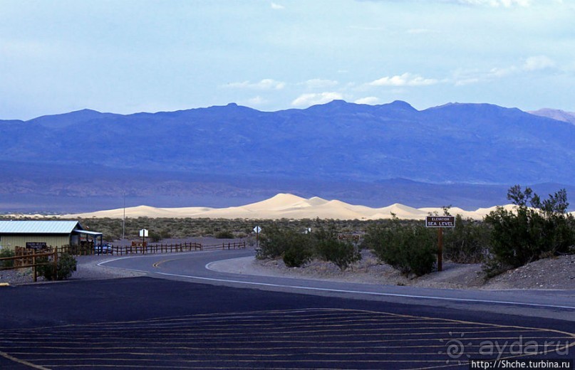 Долина Смерти. Выезжаем по "северному пути". (Hwy 190)