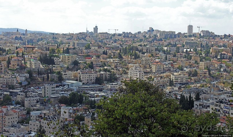 Виды на Старый Иерусалим с горы Скопус