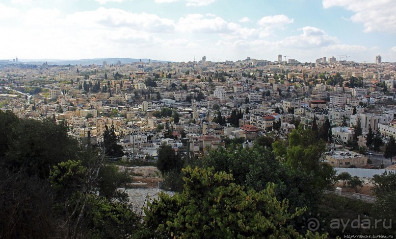 Виды на Старый Иерусалим с горы Скопус